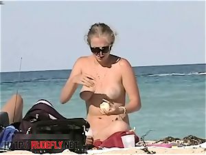 delectable naked beach voyeur spy web cam movie