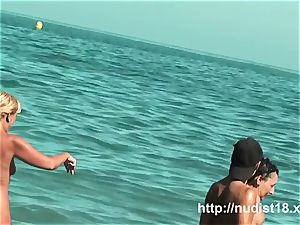 bare beach hidden cam film mind-blowing culo dolls nudist beach